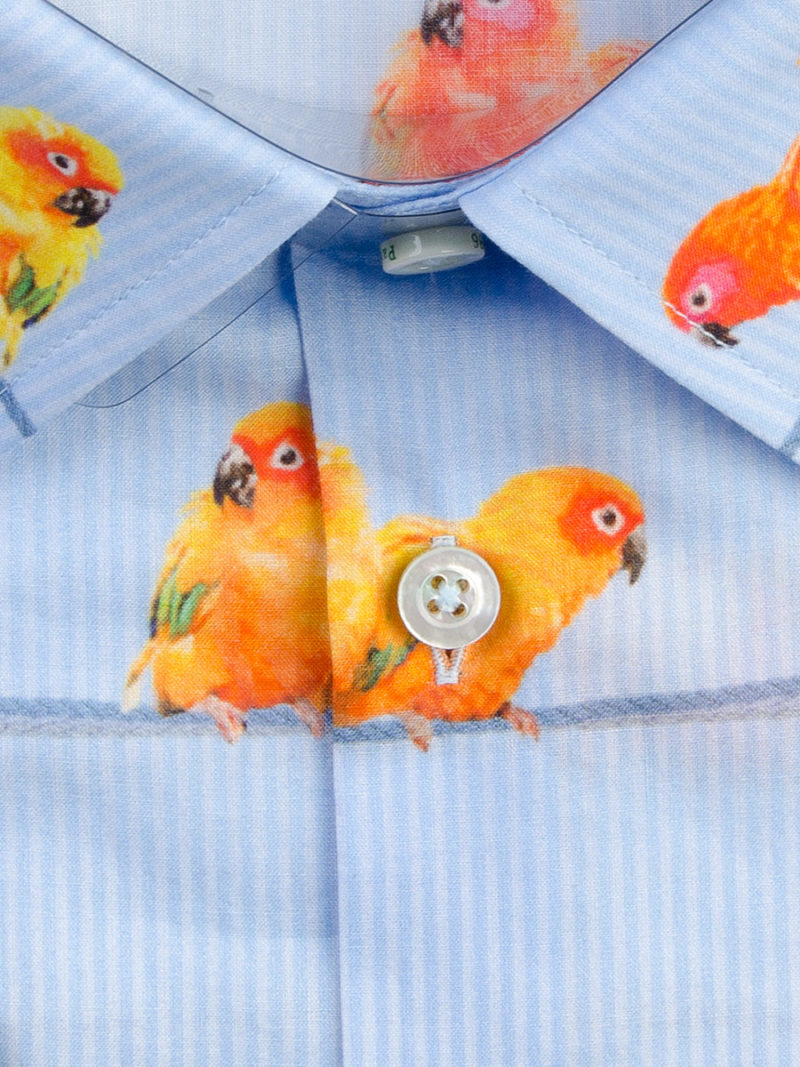 Extravagantes Herrenhemd Birdy - Paul von Alpen - extraordinary shirt