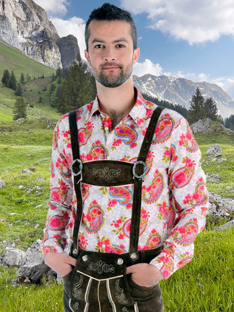 Trachtenhemd Oriental Prince - Paul von Apen - fashion shirt - edle Hemden - Oktoberfest Hemd